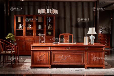 1.78米/1.98米/2.53米/3.02米 新財(cái)運(yùn)辦公臺(tái) （配寶座書(shū)椅）