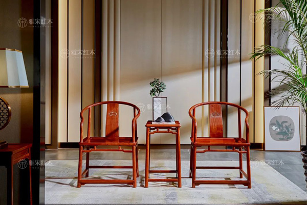 雅宋紅木：明式休閑椅
