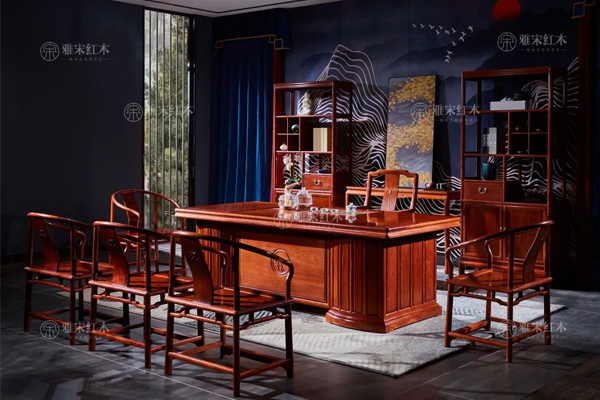 雅宋紅木：2.16米雅宋茶臺