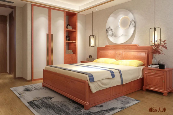 雅宋紅木：1.8米雅運(yùn)大床