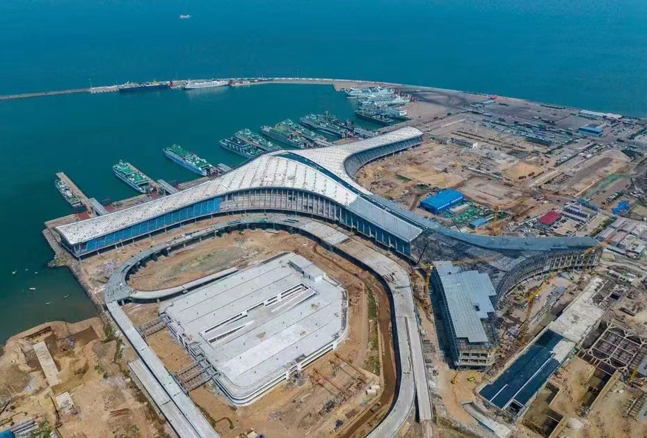 高登水性抗菌釉面漆-?？谛驴跐L裝碼頭客運(yùn)綜合樞紐工程案例